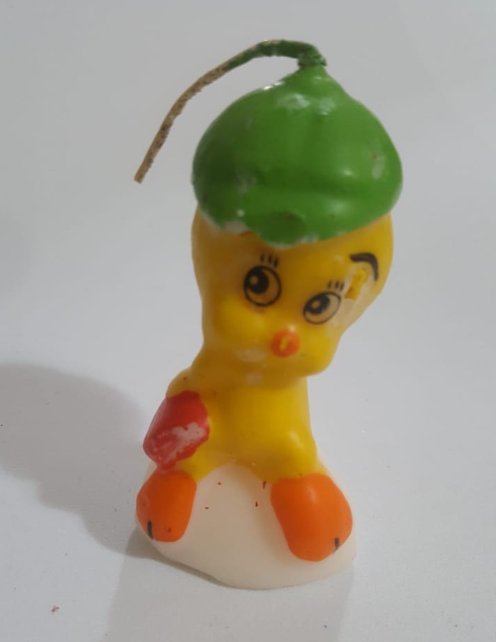 Vela Personagem Passarinho Piu Unidade